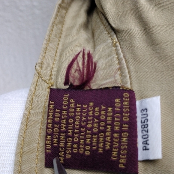 Zana Di Tan Embellished Long Sleeve Collarless Hook Front Below Waist Light Coat - Picture 13 of 16